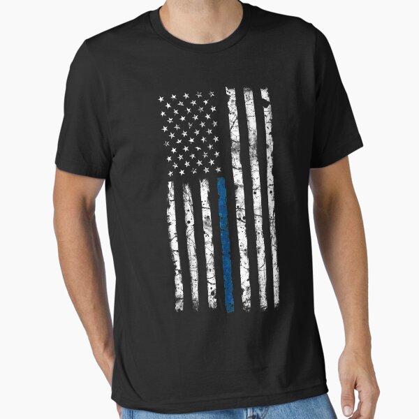 Item preview, Blue Line (White) V2 Vertical designed and sold by zingarostudios.