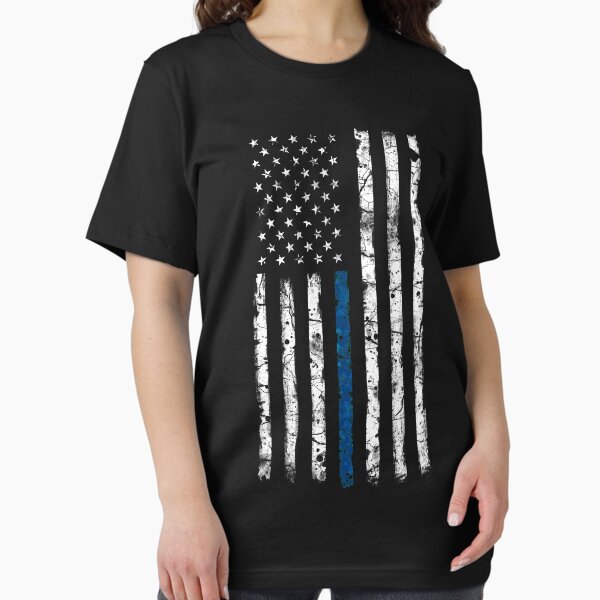 Item preview, Blue Line (White) V2 Vertical designed and sold by zingarostudios.