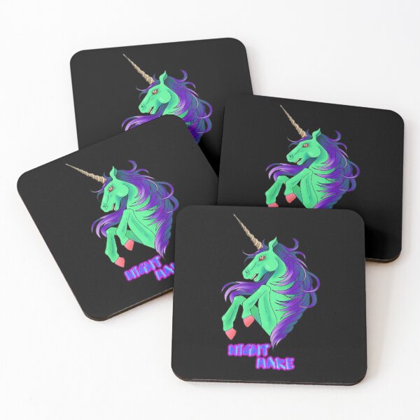 Item preview, Night Mare Unicorn designed and sold by WolfandWillow.