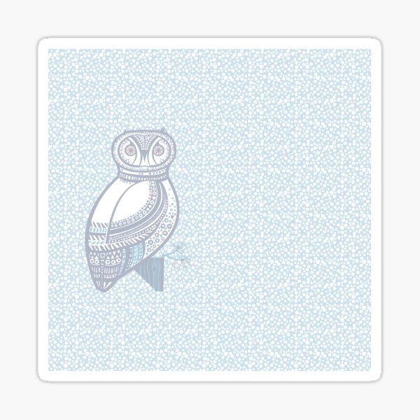 Owl Sticker