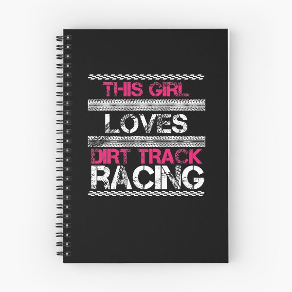 Item preview, This Girl Loves Dirt Track Racing designed and sold by TheTeeSupplyCo.