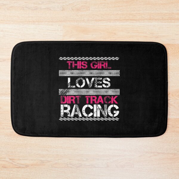 Item preview, This Girl Loves Dirt Track Racing designed and sold by TheTeeSupplyCo.