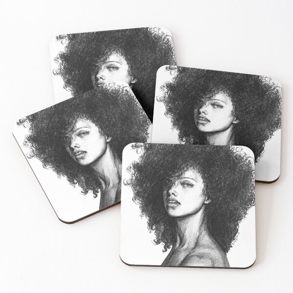 Item preview, Shaggy curly hair designed and sold by IraPanyukova.