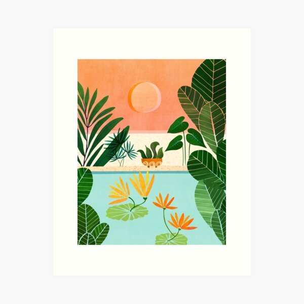 Item preview, Shangri La Sunset designed and sold by moderntropical.