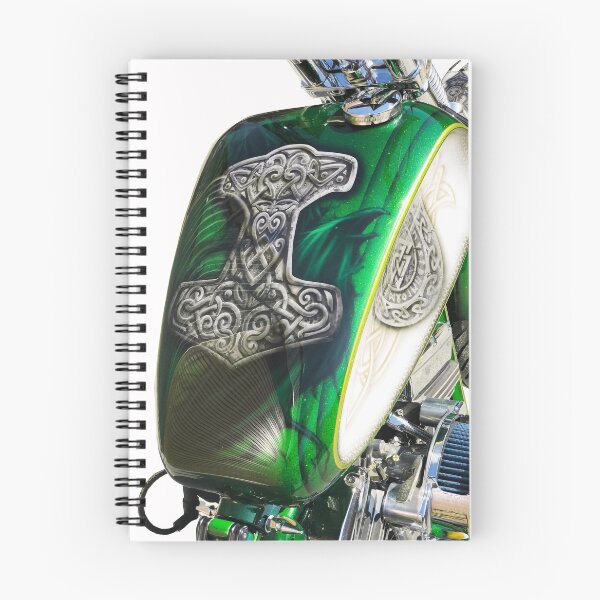 Item preview, GREEN VIKING BOBBER BUILD designed and sold by FMBCHOPPERS.