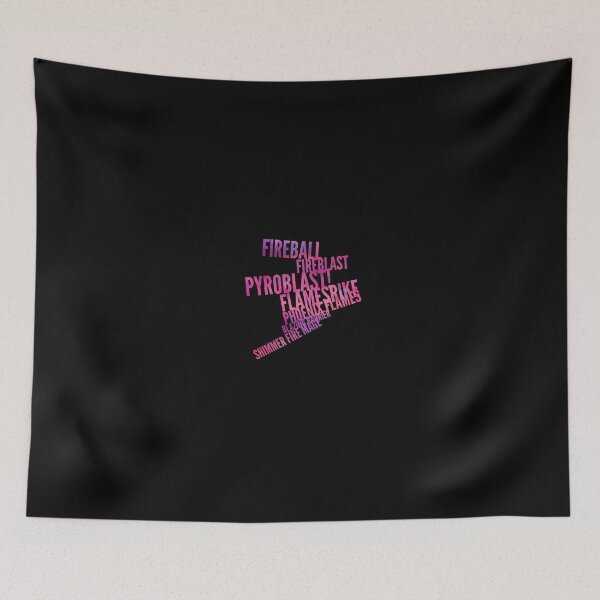 Item preview,  DnD Fire Mage Spell Design - :Light them up and crit-chain! SteamPink designed and sold by CloudDance.