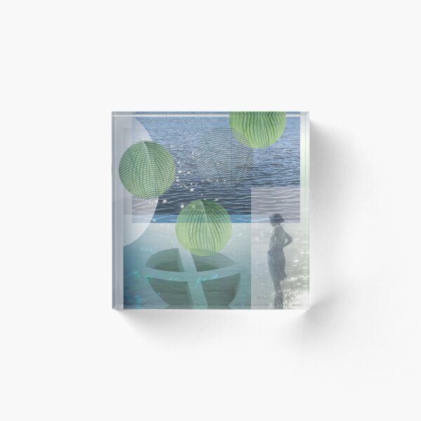 woman and water Acrylic Block