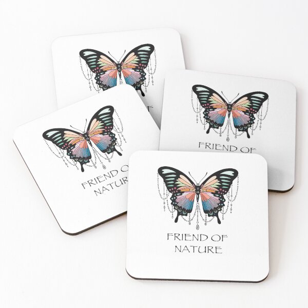 Item preview, Friend of Nature, Big Colorful Pretty Butterfly Cute Design designed and sold by Kate Hyunsu Cho.