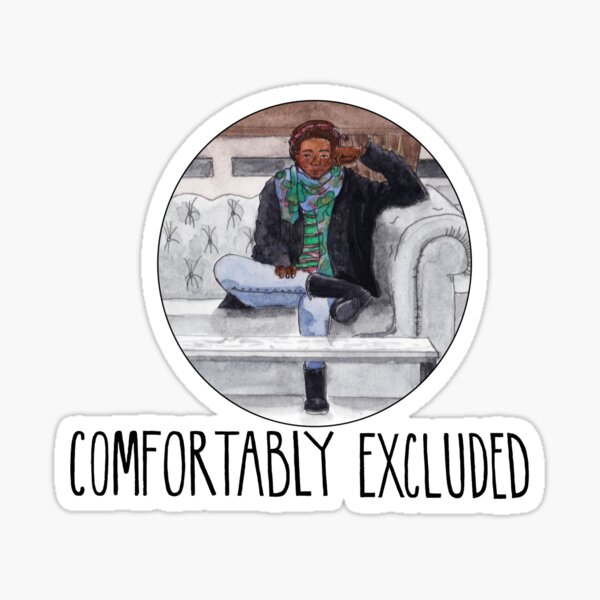 Comfortably Montyy Sticker