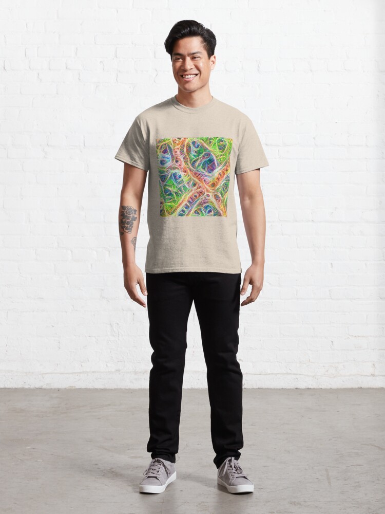 Alternate view of Neural network motif Classic T-Shirt