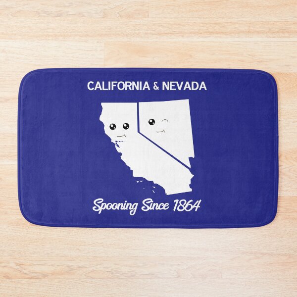 Item preview, Funny California Nevada Kawaii Spooning Joke designed and sold by kiwi91.