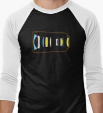 Photographer camera lens construction Men's Baseball ¾ T-Shirt