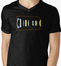 Photographer camera lens construction Men's V-Neck T-Shirt