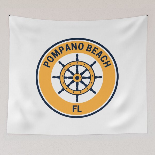 Item preview, Vintage Pompano Beach Florida designed and sold by fearcity.