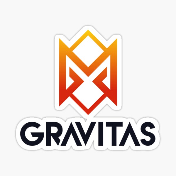 Gravitas Sticker
