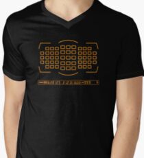 Photographer camera viewfinder Men's V-Neck T-Shirt