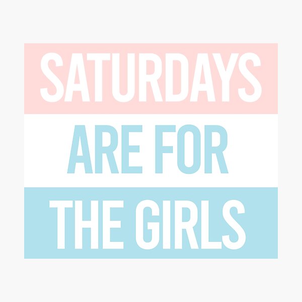 Item preview, Pastel Saturdays are for the girls  designed and sold by GlowinUp Shop.