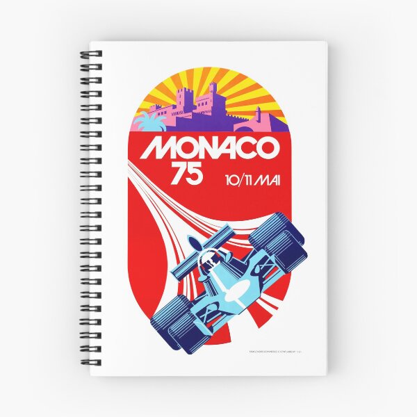 Item preview, 1975 Monaco Grand Prix Racing Poster designed and sold by retrographics.
