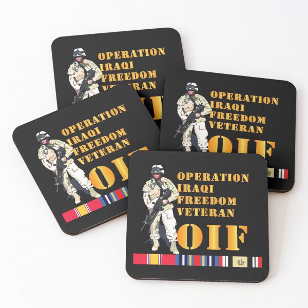Item preview, Army - Soldier - OIF w SVC Ribbons designed and sold by Military Insignia Products.