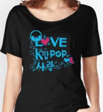 LOVE kpop SARNAG Women's Relaxed Fit T-Shirt