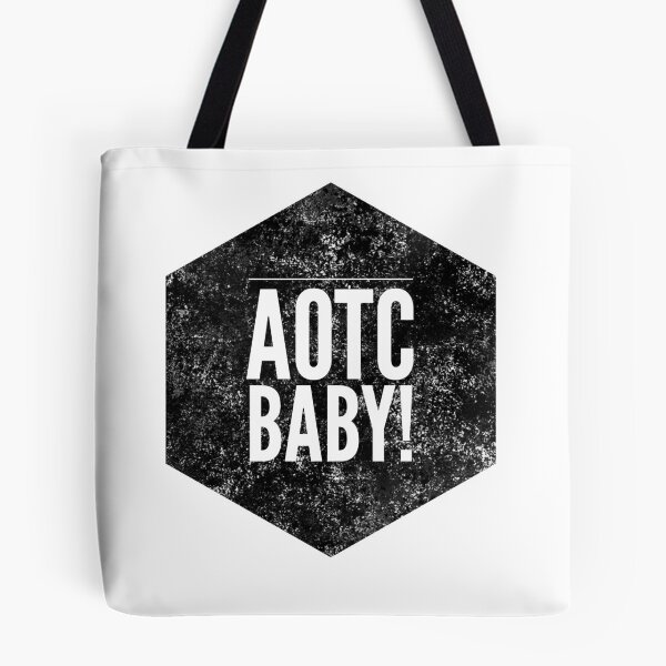Item preview, AOTC - Ahead of the Curve - Show off your skills! raid - con - party - gamer logo! B/W designed and sold by CloudDance.