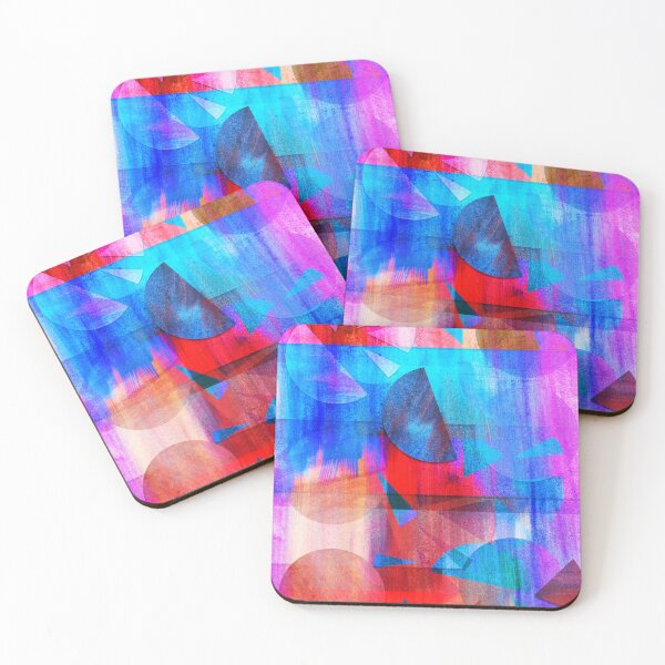 Item preview, Watercolour Geos and Stripes designed and sold by SquibbleDesign.