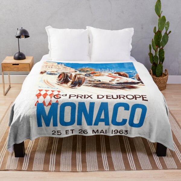 Item preview, 1963 Monaco Grand Prix Racing Poster designed and sold by retrographics.