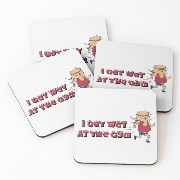 Item preview, I Get Wet At The Gym | Cool Crossfit Gift designed and sold by IslandLakeTree.