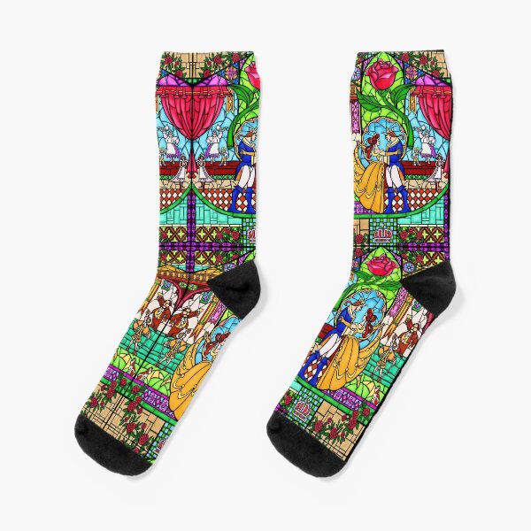 Patterns of the Stained Glass Window Socks