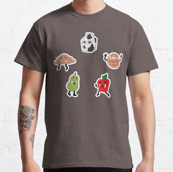 Crying Breakfast Friends Classic T-Shirt