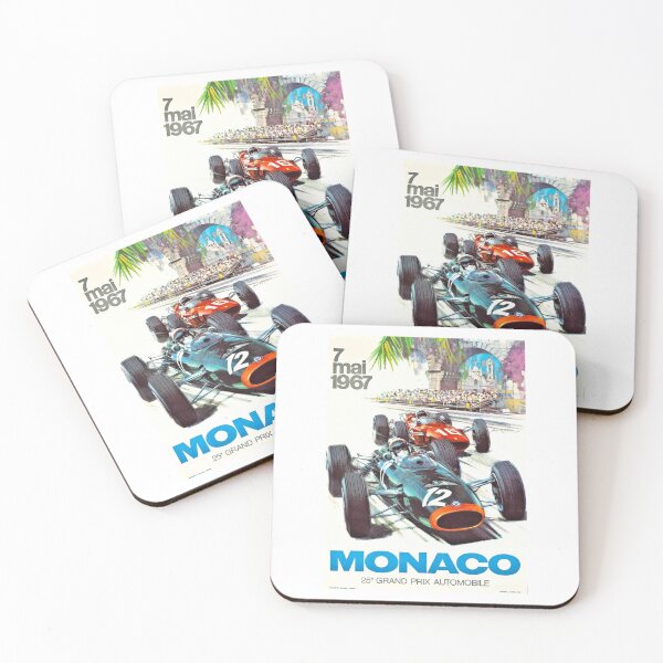 Item preview, 1967 Monaco Grand Prix Racing Poster designed and sold by retrographics.