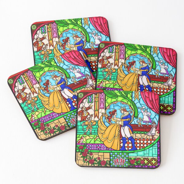 Beauty The Beast Coasters for Sale Redbubble