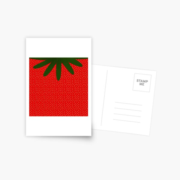 Strawberry Postcard