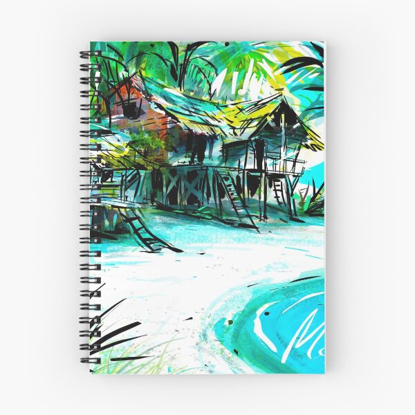 Item preview, beach hut heaven designed and sold by Mo Sherwood.