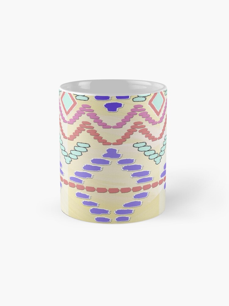 Alternate view of Pastel Tribal Pattern Mug