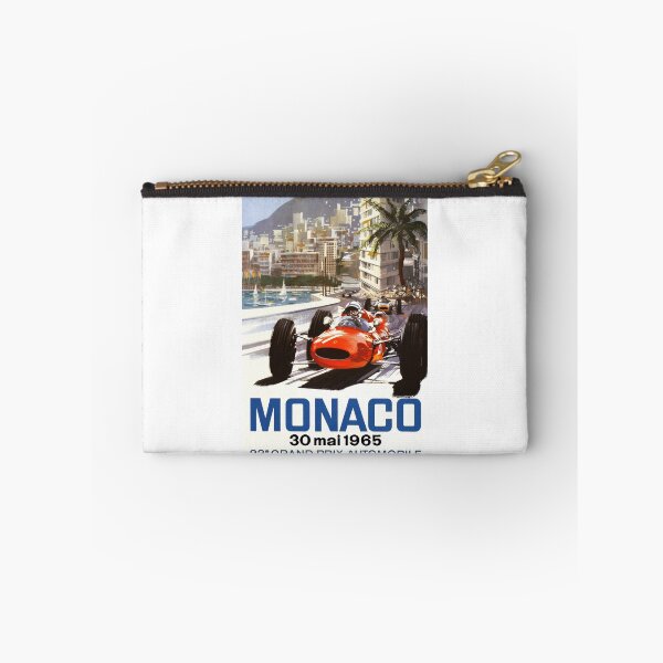 Artikelvorschau, Rennplakat zum Großen Preis von Monaco 1965 entworfen und verkauft von retrographics.