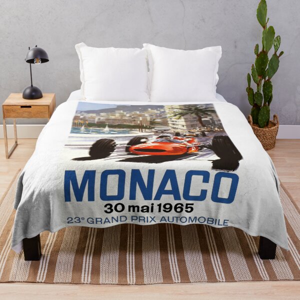 Item preview, 1965 Monaco Grand Prix Racing Poster designed and sold by retrographics.