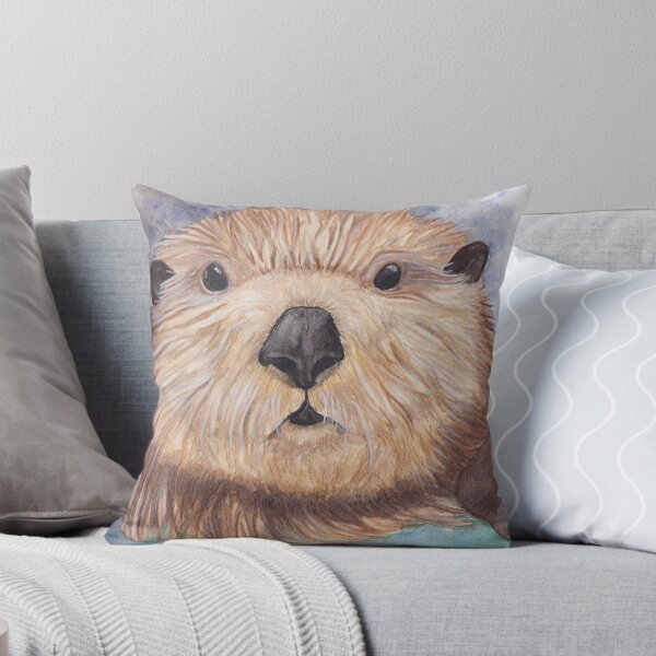 Item preview, Surprised Otter designed and sold by SquibbleDesign.