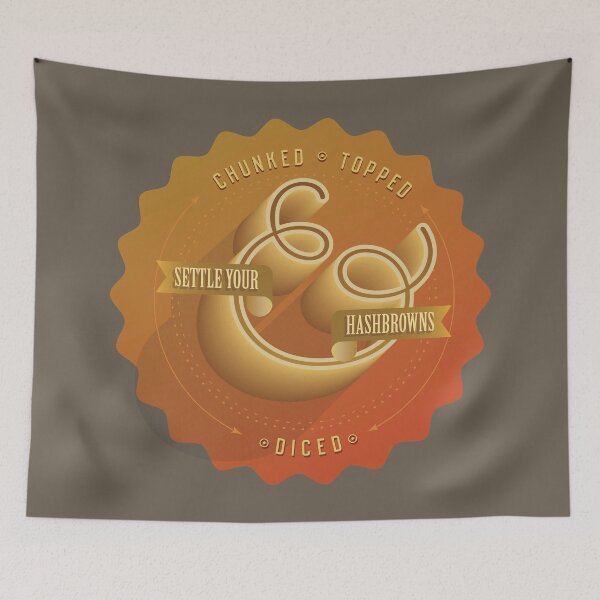 Item preview, Settle Your Hashbrowns -Chunked, Topped & Diced designed and sold by danielliamgill.