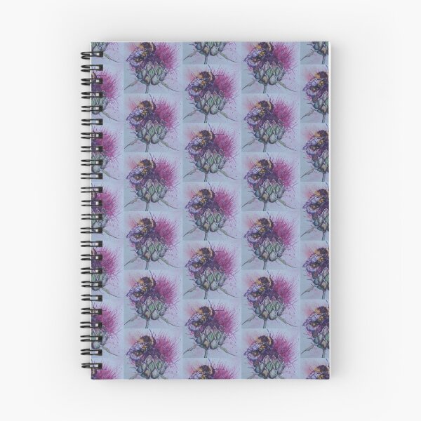 Item preview, Scottish Thistle and bee designed and sold by Suzanne Thomson.