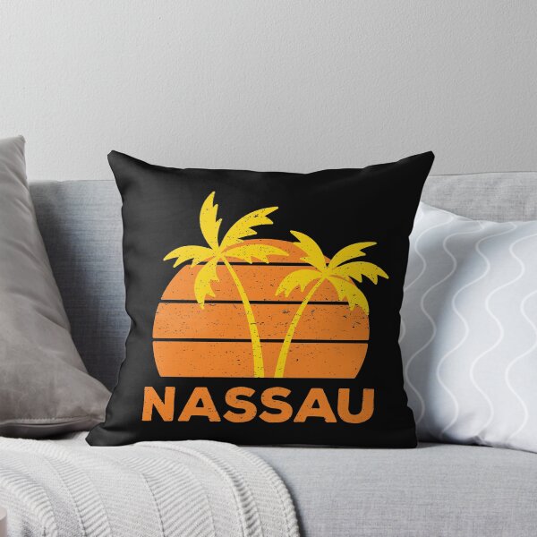 Aperçu de l'œuvre Nassau Rétro créée et vendue par teesaurus.
