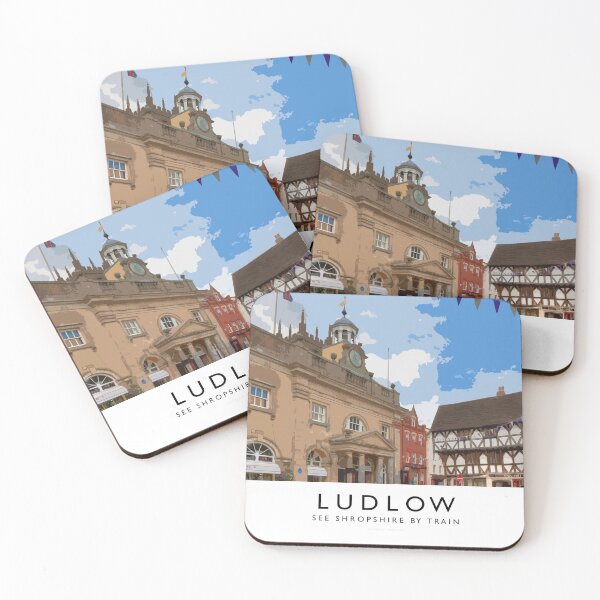 Item preview, Ludlow (Railway Poster) designed and sold by andrewroland.