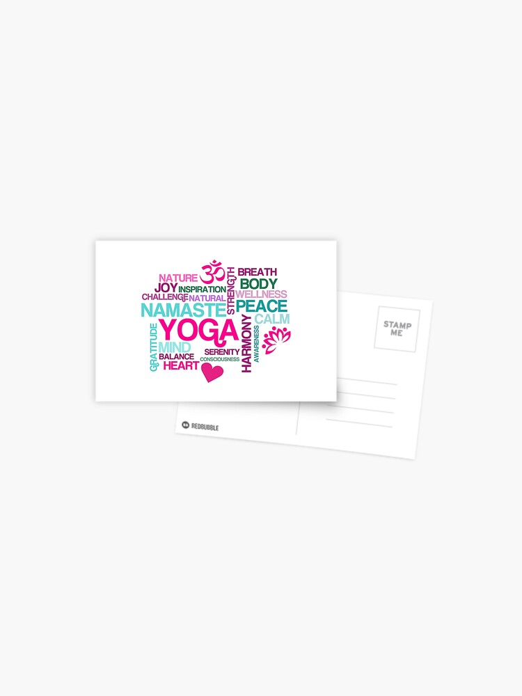 Joy of Yoga | Postcard