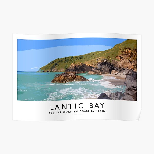 Lantic Bay (Railway Poster) Poster