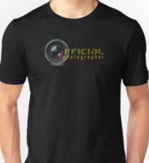 Official photographer Unisex T-Shirt