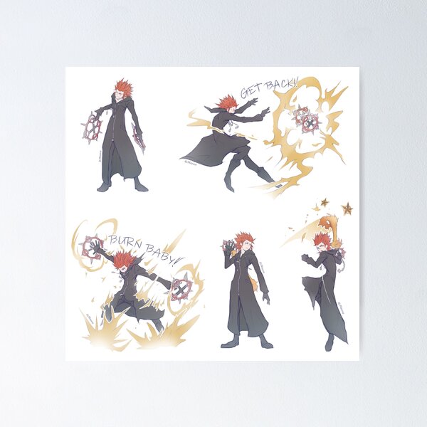 Vista previa del artículo con la obra «KH3 - Set de batalla Axel», diseñado y vendido por Repose.