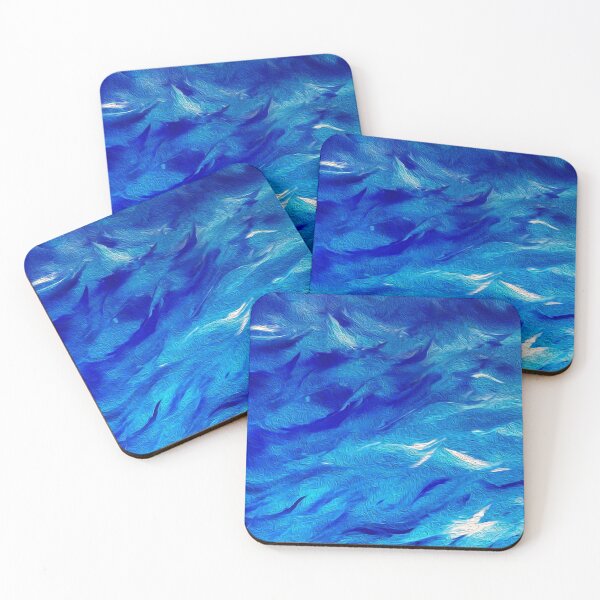 The Waves Coasters (Set of 4)