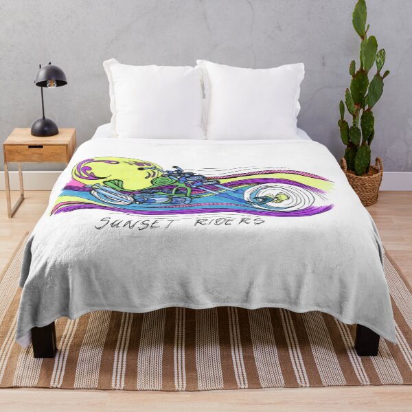 Item preview, Sunset Riders Rock N Roll Biker Art designed and sold by HighArtDesigns.