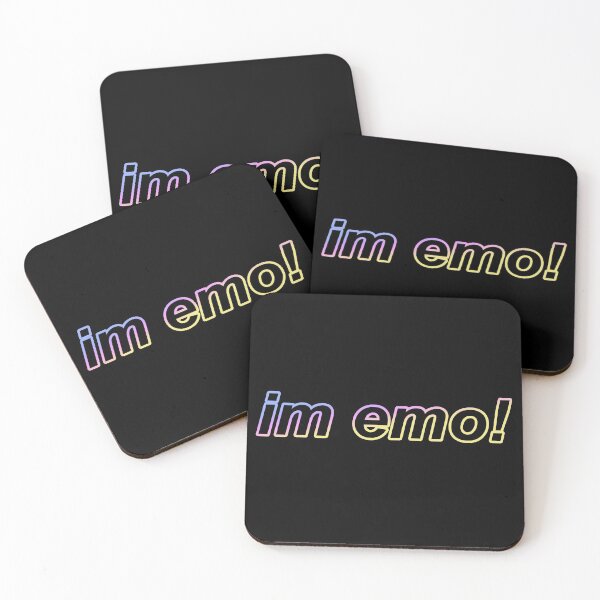Item preview, im emo! – blue/yellow designed and sold by dalvago.
