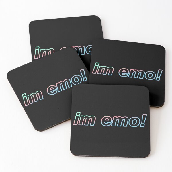 Item preview, im emo! – green/blue designed and sold by dalvago.